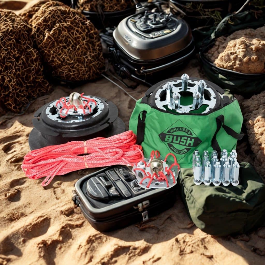 Bush Winch Kit on Sand