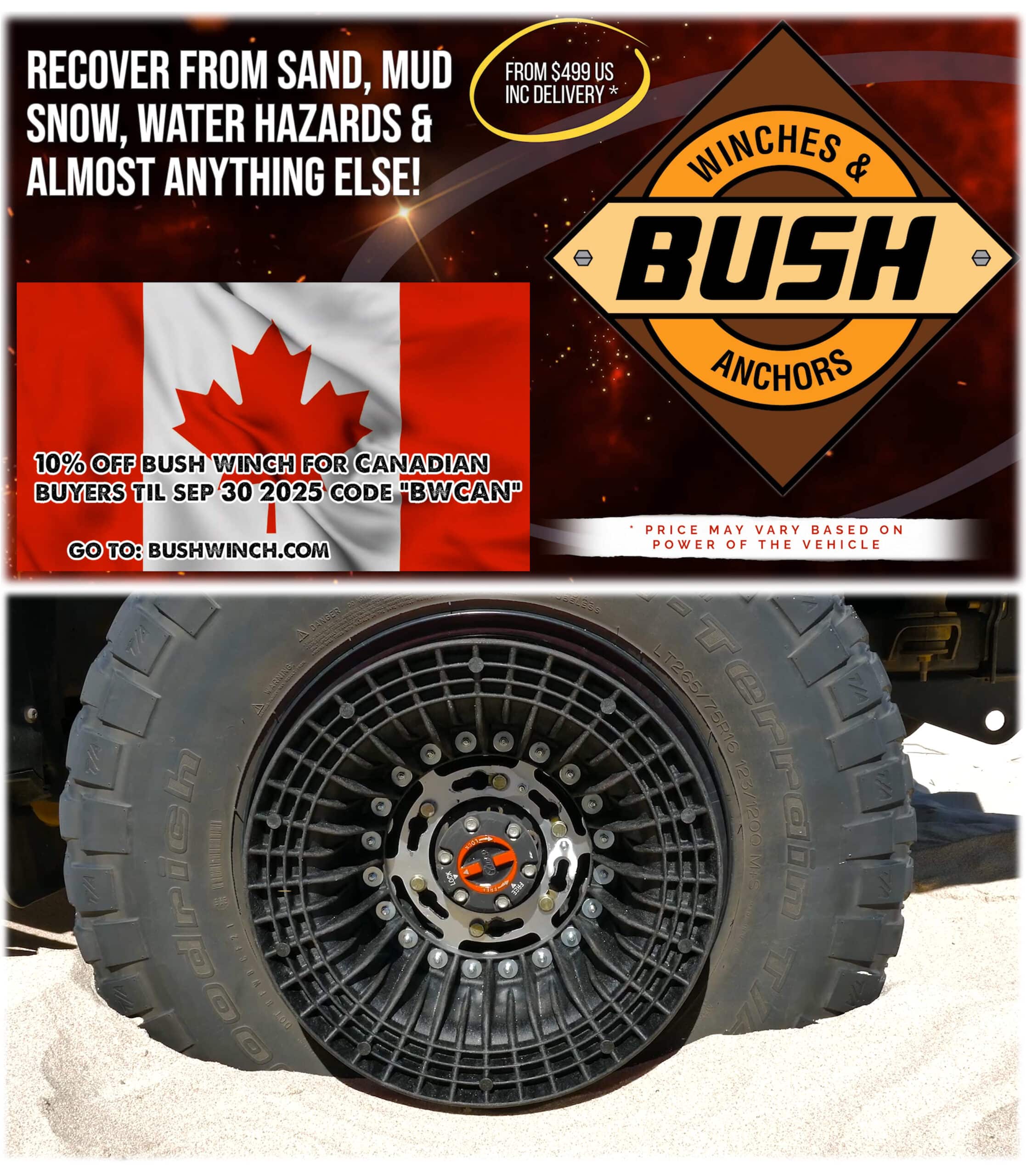 Bush Winch Kit